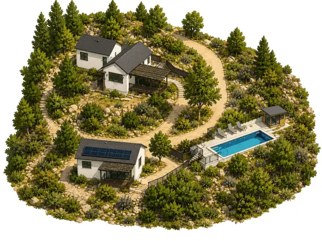 The Kenwood Twin Cabins — anonymized short-term rental cost segregation study