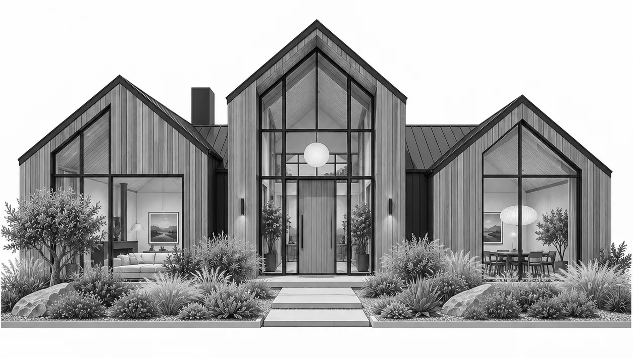 The same home as a traditional platform would model it