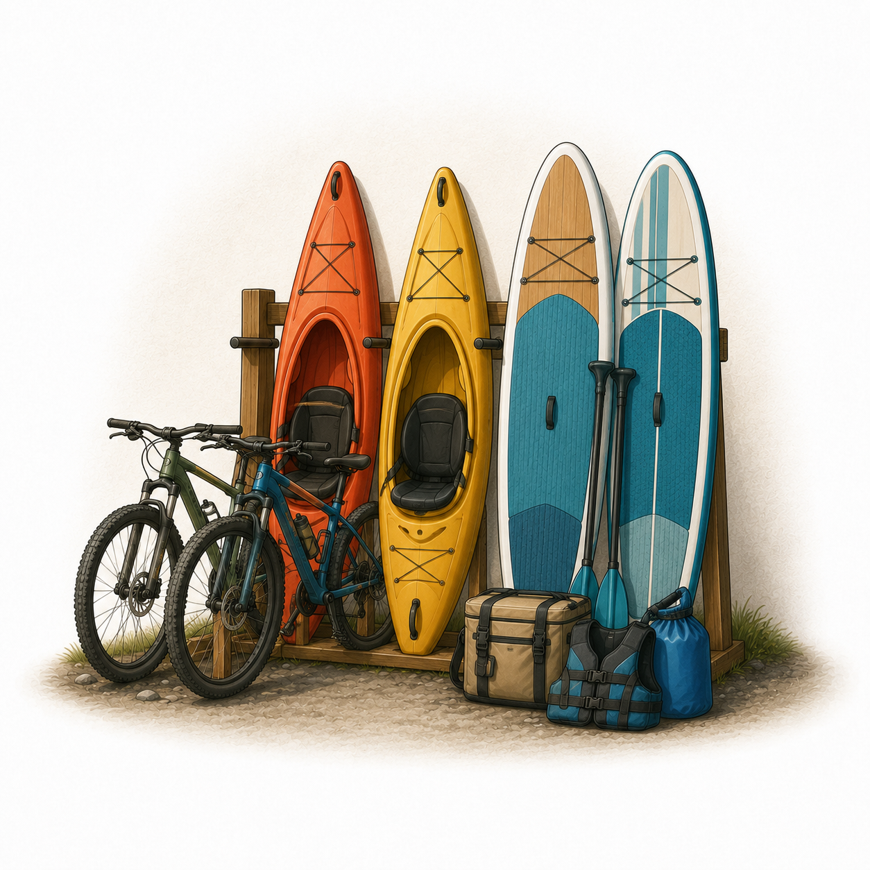 A gear rack