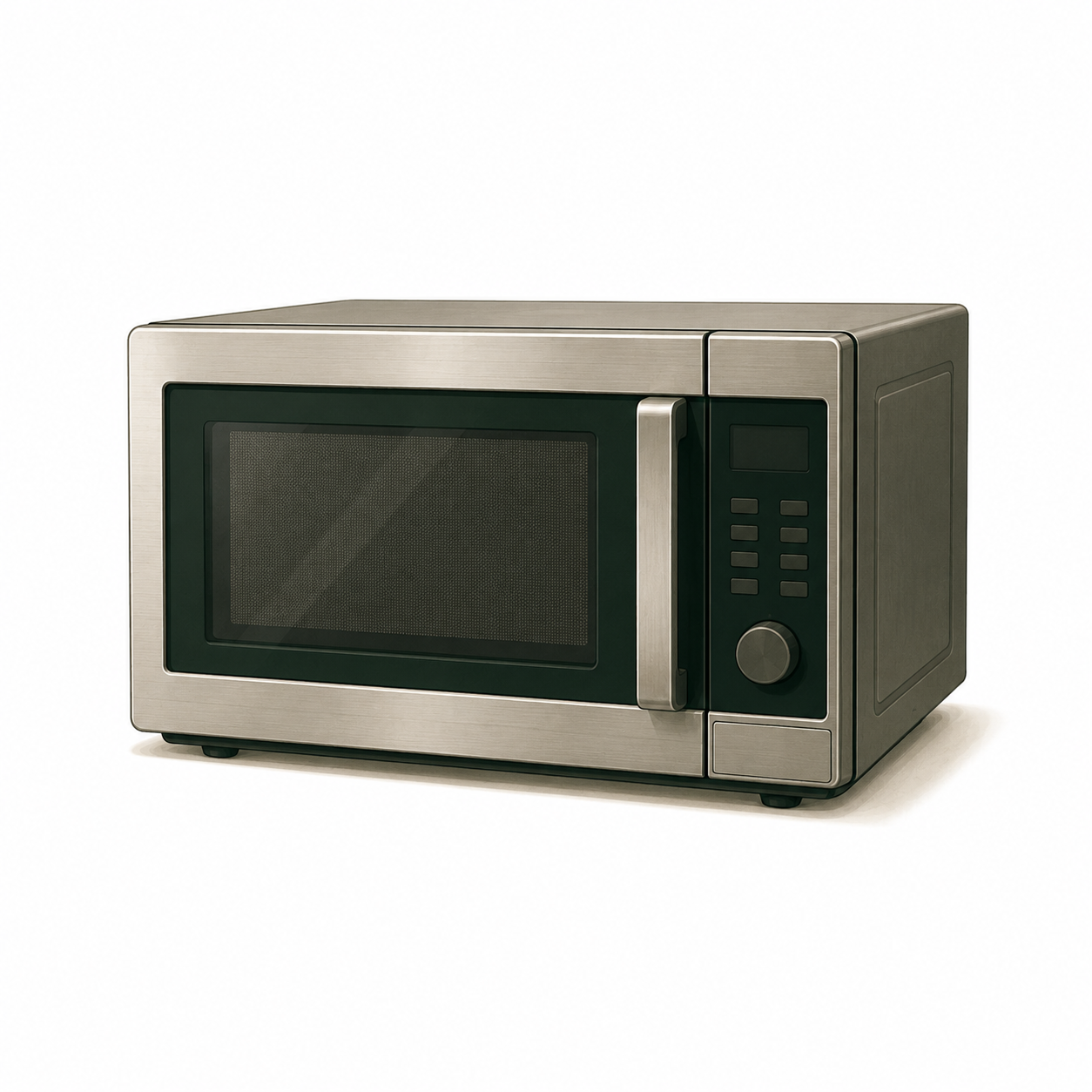An all-in-one microwave, toaster oven, and grill