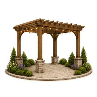 A pergola
