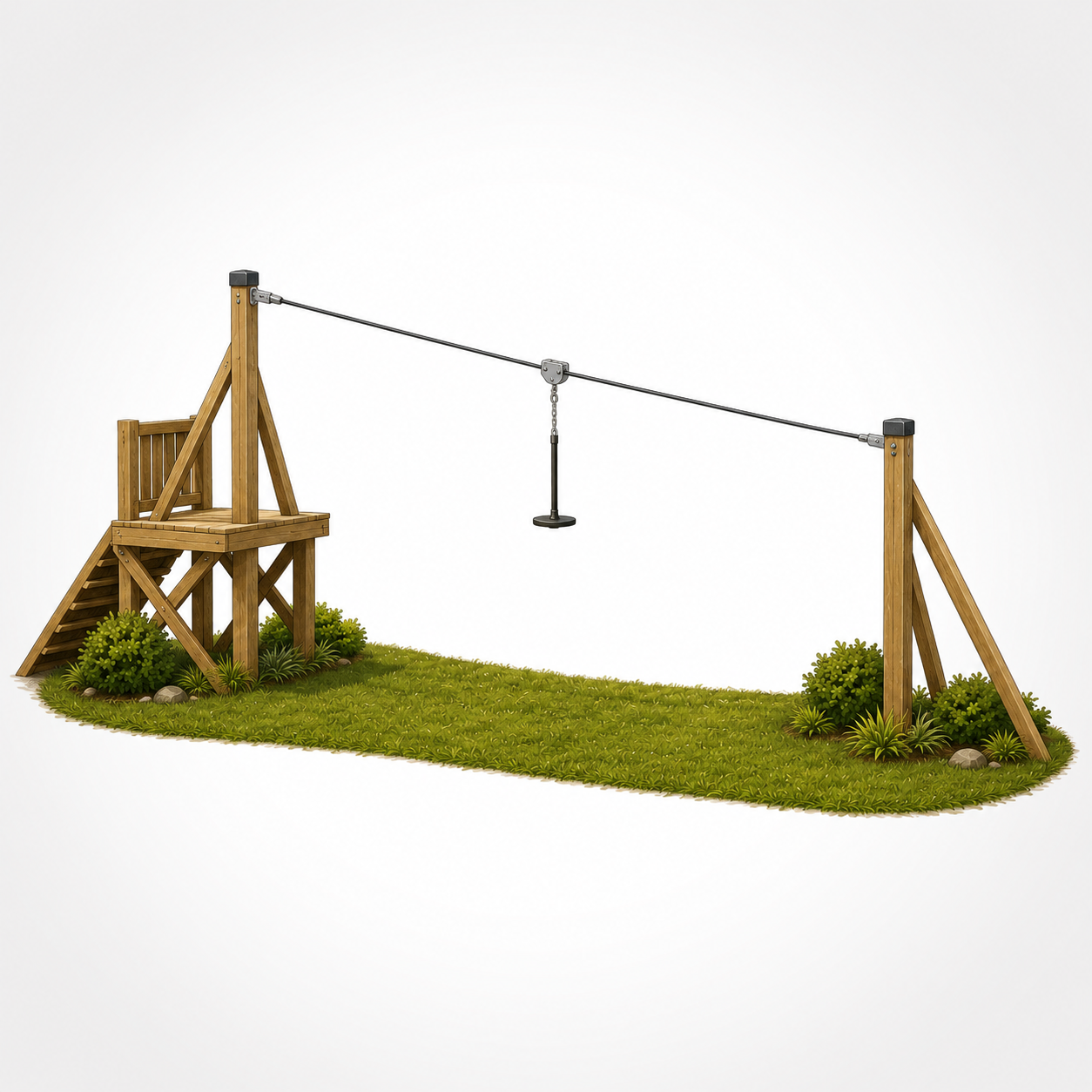 A zipline