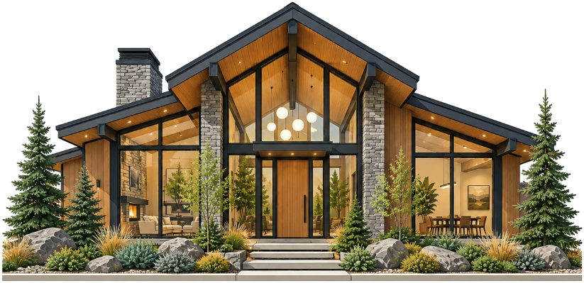 Mountain vacation home