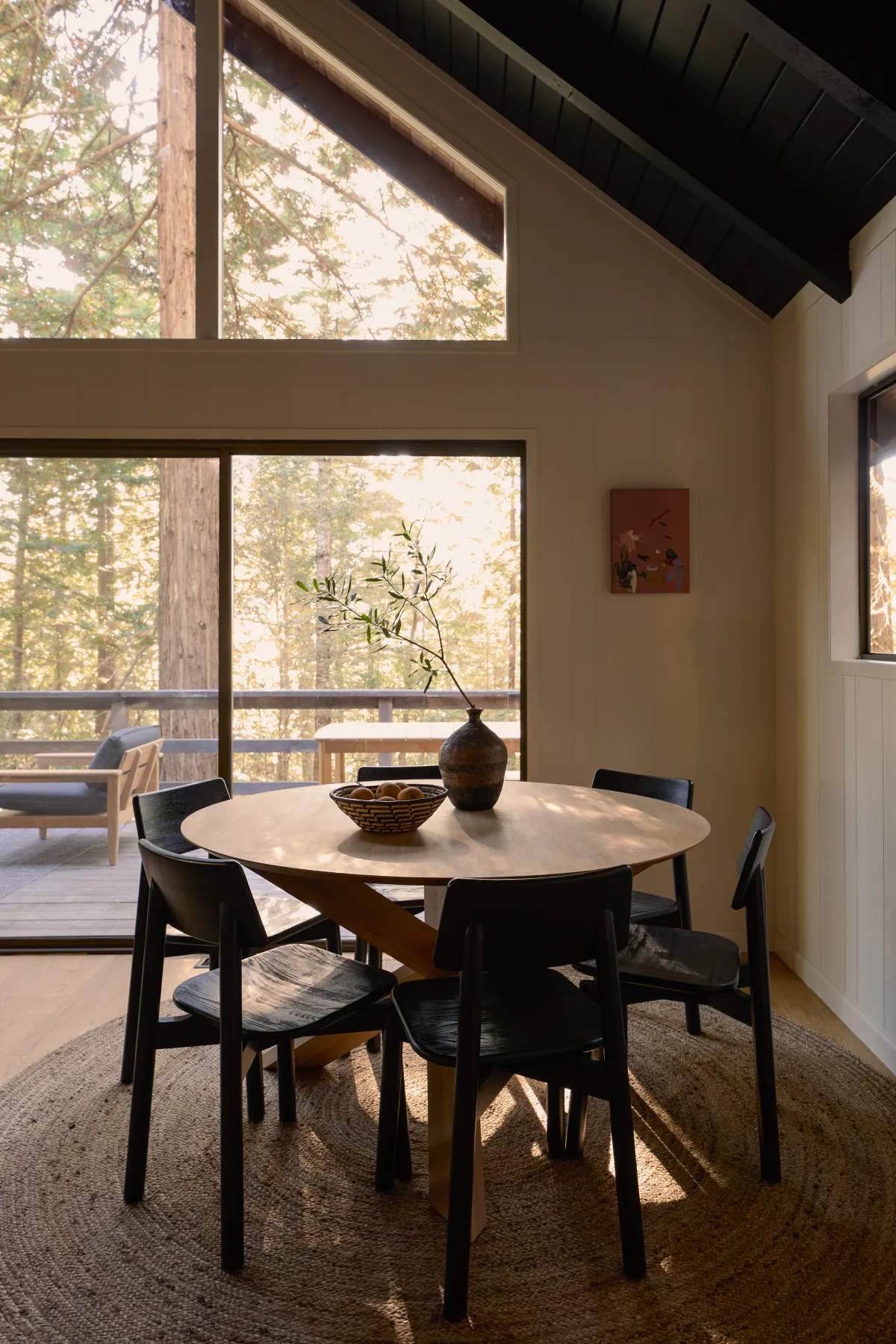 Interior of The Timber Ridge at Sea Ranch.